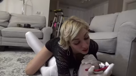 Footjob Phonecall