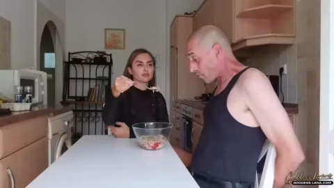 Goddess Lena – Eat My Leftovers And My Piss