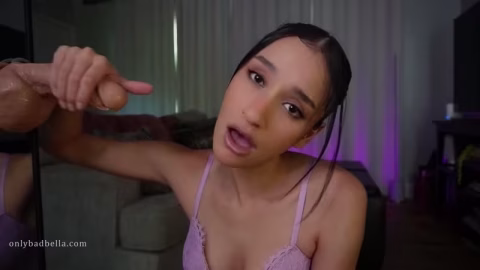 Bad Bella – Throat Lessons – Sissys First Real Cock