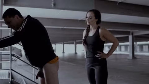 Amalie Von Stein – Ballbusting In The Parking Garage