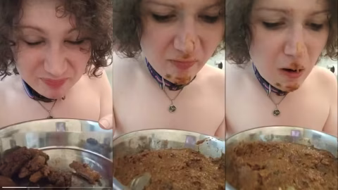 Kinky Slut Eat Own Shit Part 1