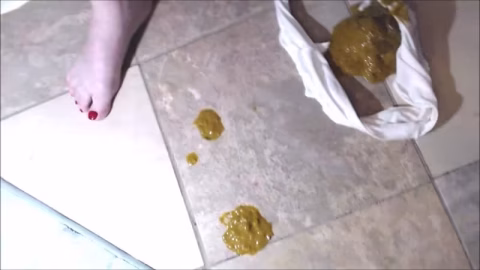 Big Wet Poo In My White Nylon Panties