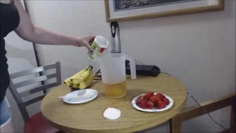 Watch Me Prepare My Poo And Fruit Smoothie Yum