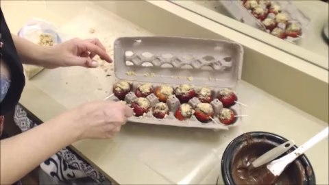 Making Poop Filled Strawberries Yum Yum