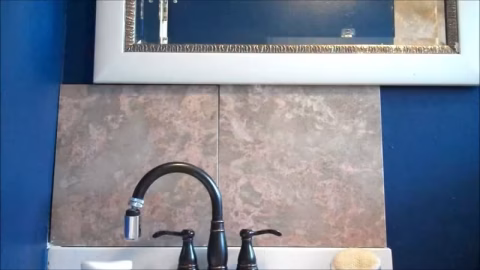 Squatting Over Bathroom Sink