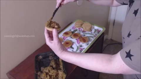 Peanut Butter Cookie Poo Sandwiches For Slave