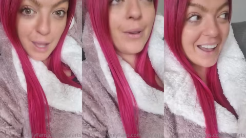 Showing Off My New Pink Hair And My Tits Thank You So Much