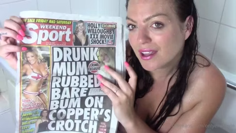 Sport Paper Masturbation 10 Minutes Long Exclusive For My On