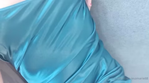 The Soft Satin Feels Amazing On My Pussy