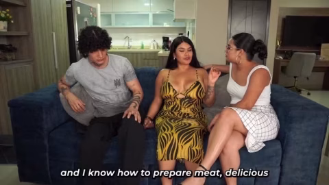 I Fuck My Girlfriends Busty Friend In The Kitchen