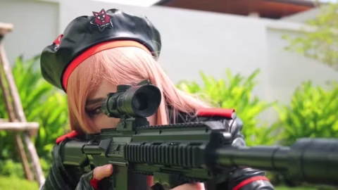 Manyvids – Sweetie Fox Rapi From The Nikke Goddess Of Victory Rough Fucks Cosplay