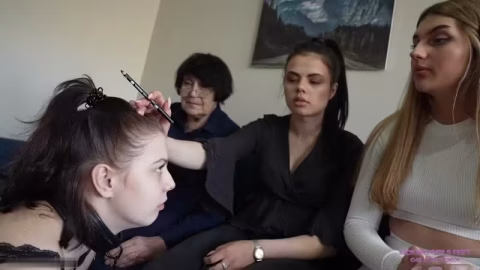 Licking Girls Feet – Valeria Selena And Lizzy – Well Show Your Grandmother That You Are Just A Pig – Part2
