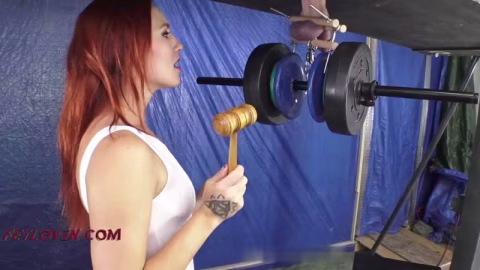 Ballbustin And Foot Lovin – Jolene Hexx – Testicle Stress Test