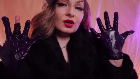 Asmr Fur Fetish And Ripping Latex Rubber Gloves Clothes Destruction Arya Grander