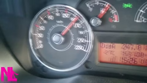 Driving Fast In Flowered Ballet Flats