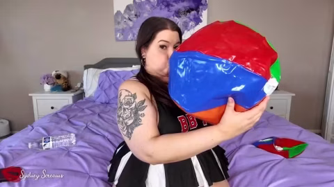 Beach Ball Blowup Challenge