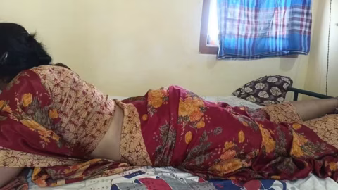 Red Color Cheating Housewife 2