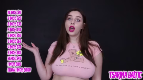 Tsarina Baltic – Ew A Small Dick Bitch