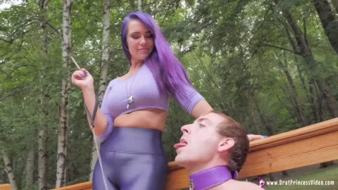 Brat Princess 2 – Natalya – Personal Wallet Slave Used As An Ashtray