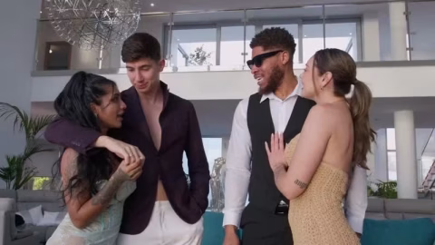 Wild Swingers With My Wife And Her Best Friends- Yasmina Khan- Catherine Knight- Brady Bud