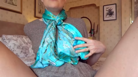 Ariel Anderssen – Silk Scarf Mistress Wants To Cum