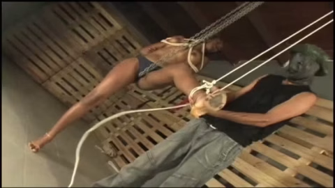 Blonde And Ebony Brazilian Submissive Sluts Spanking Course And Humiliation Initiation